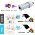 Real LED 30W (150w Watt Equivalent) UVC Germicidal Lamp, Double Effect,Report Available